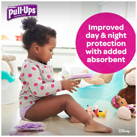 HUGGIES PULL-UPS GIRLS 3T-4T 4X20CT