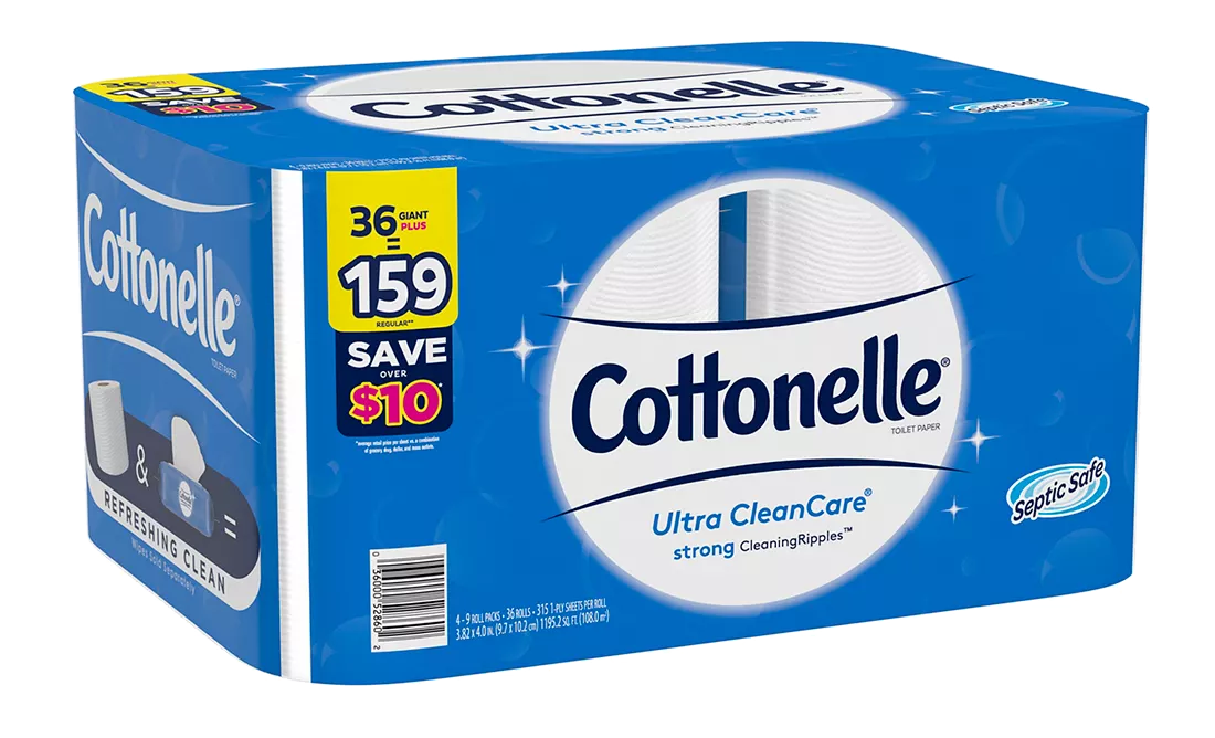 COTTONELLE ULTRA CLEAN CARE 12X4