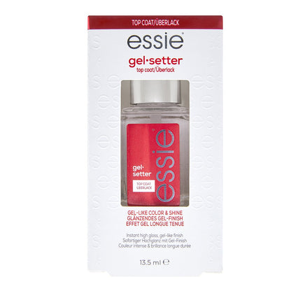 essie Salon-Quality Vegan Nail Polish, Gel Setter Top Coat, 0.46 fl oz