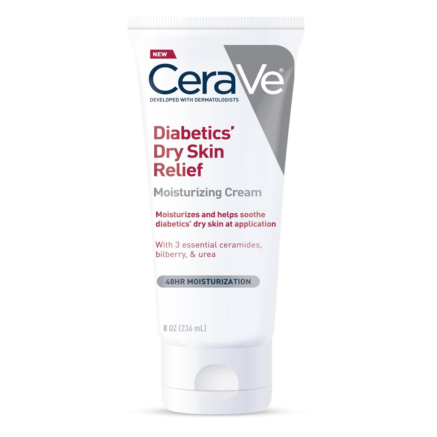 CeraVe Diabetics Dry Skin Relief Moisturizing Cream, 8 oz