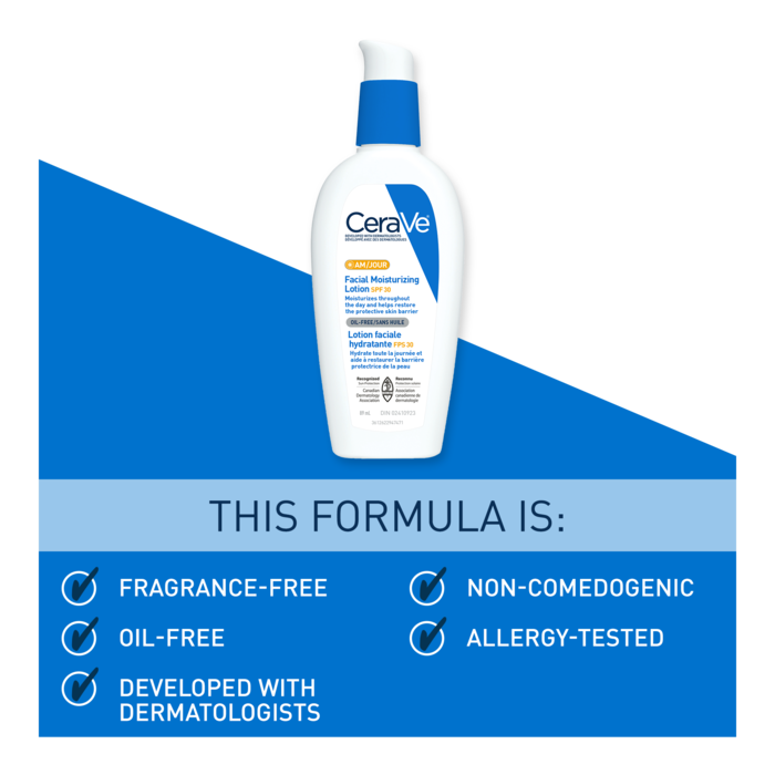 CERAVE FACIAL MOISTURIZING AM LOTION 3OZ