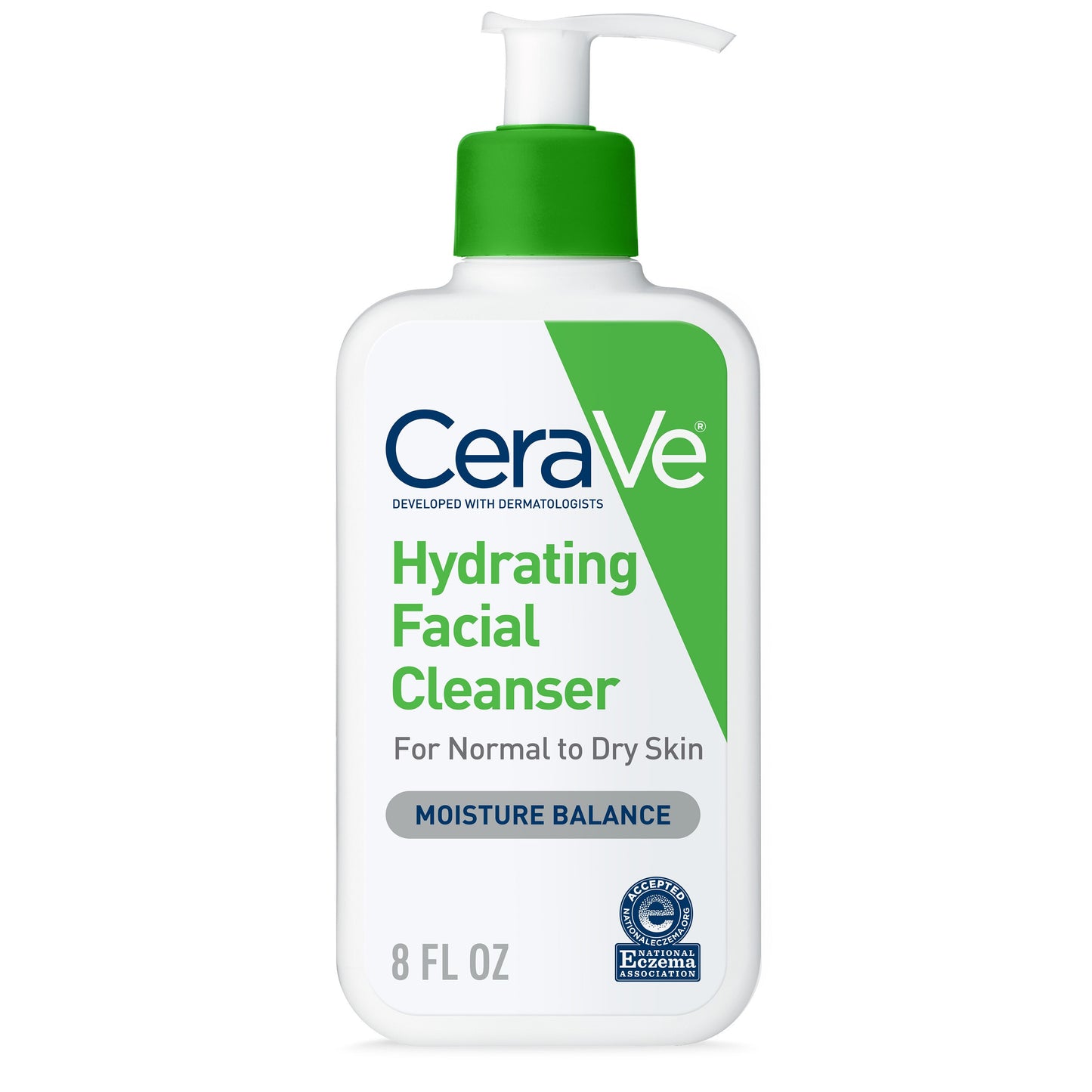 CeraVe Hydrating Facial Cleanser for Normal to Dry Skin, 12 oz