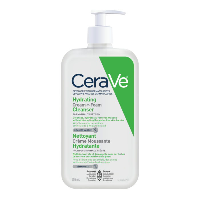 CERAVE HYD FOAMING CLEANSER 12Z