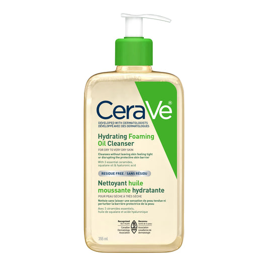 CERAVE HYD FOAM OIL CLEANSER 8Z