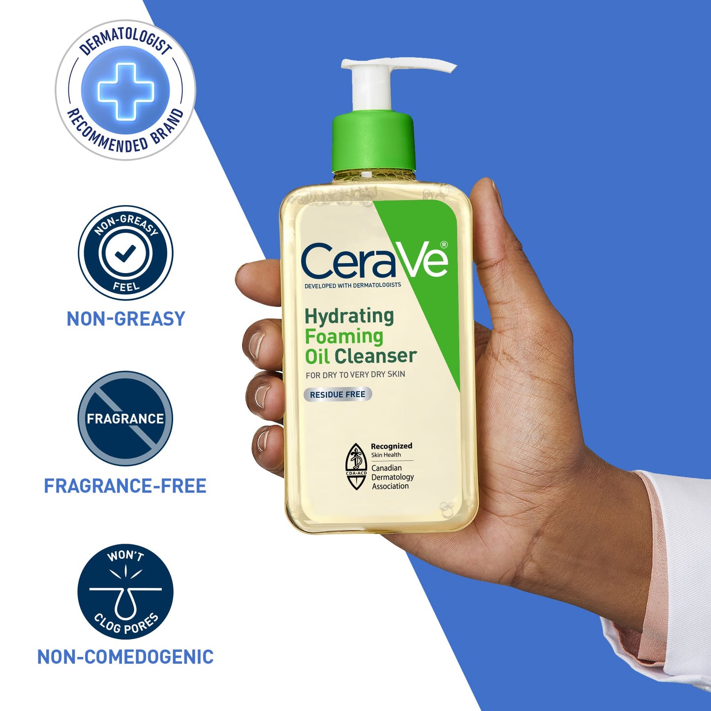 CERAVE HYDRAT FOAMING OIL CLEANSER 12 OZ