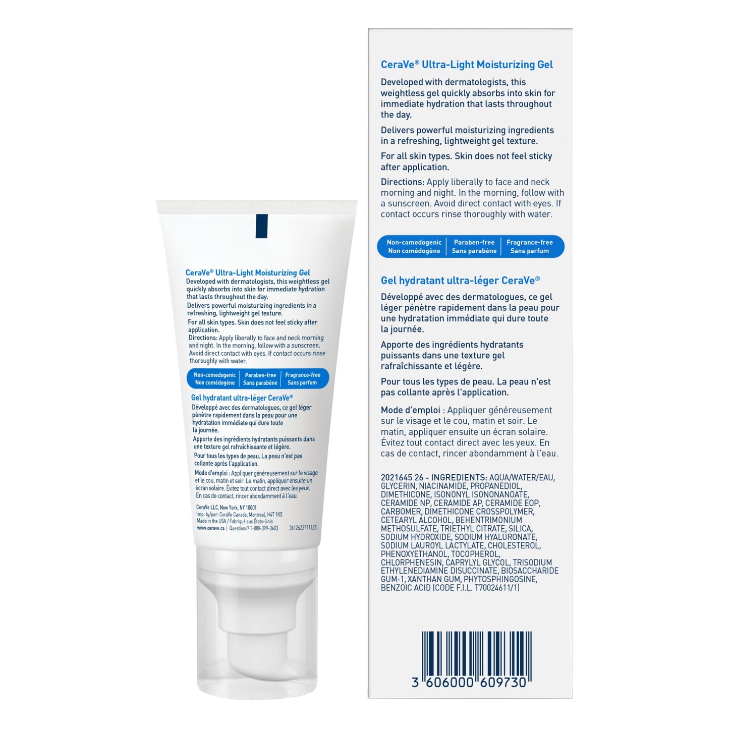 CERAVE ULTRA LIGHT MOIST GEL 1.75OZ