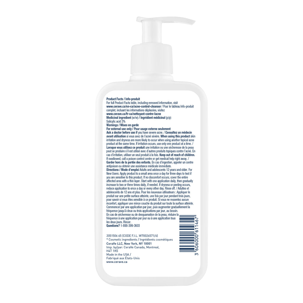 CERAVE ACNE CTL CLN LQ 237ML