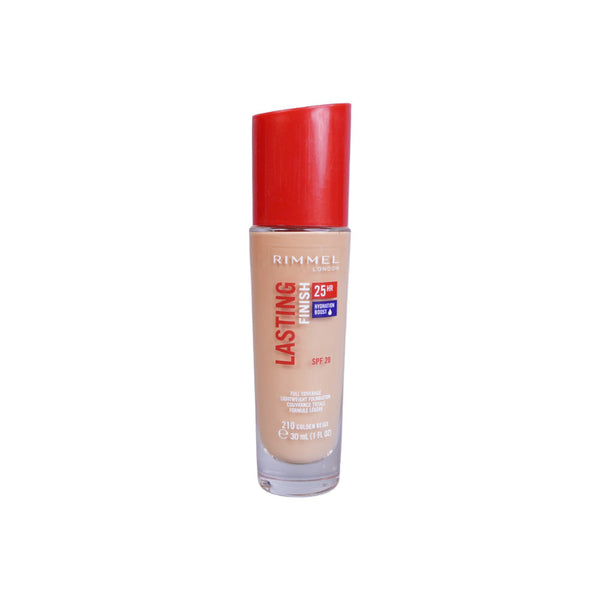 RIMMEL LONDON Rimmel Lasting Finish Liquid Foundation Golden Beige 210