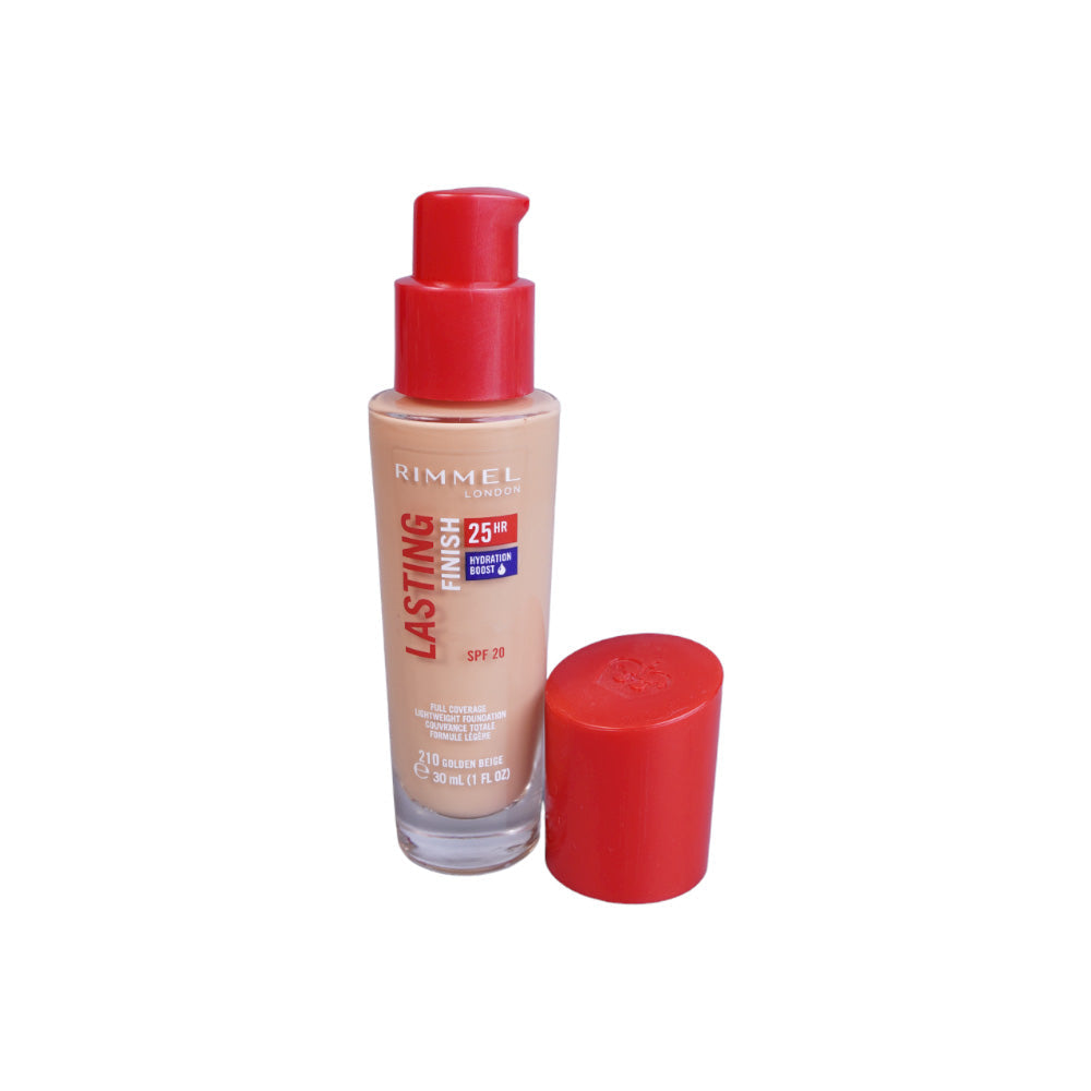 RIMMEL LONDON Rimmel Lasting Finish Liquid Foundation Golden Beige 210