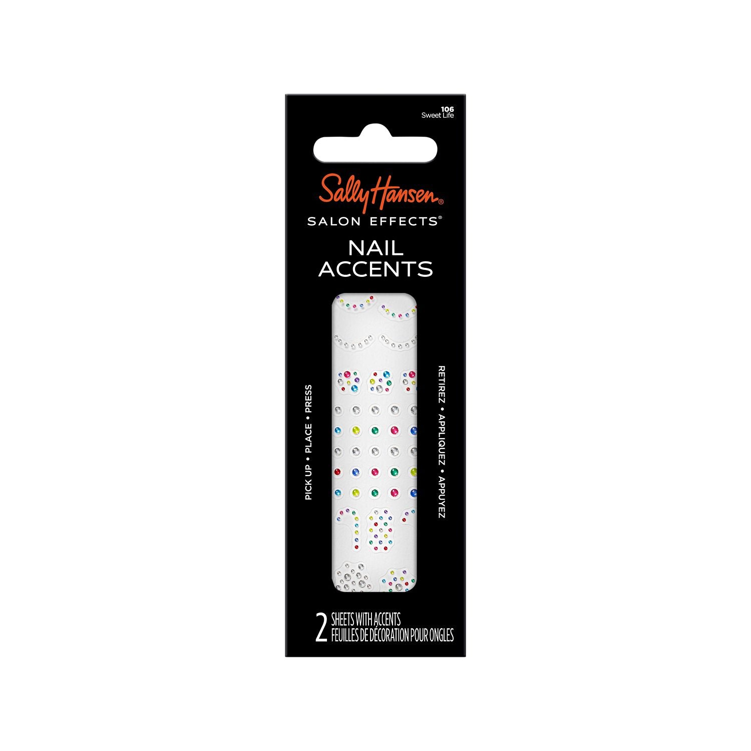 Sally Hansen Salon Effects Nail Accents - Sweet Life, 40 count