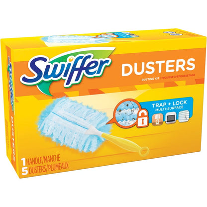 SWIFFER DUSTER UNSCENTED 5 PADS KIT 1CT