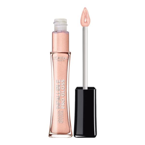 L'ORÉAL PARIS Infallible 8 Hour Pro Lip Gloss, Hydrating Finish, 875 Nude Petal, 0.21 fl. oz.