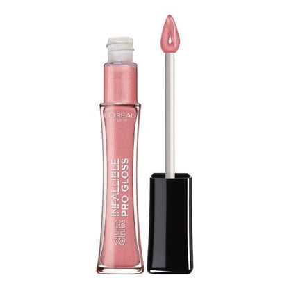 L'ORÉAL PARIS Infallible 8 Hour Pro Lip Gloss, Hydrating Finish, 115 Blush, 0.21 fl. oz.