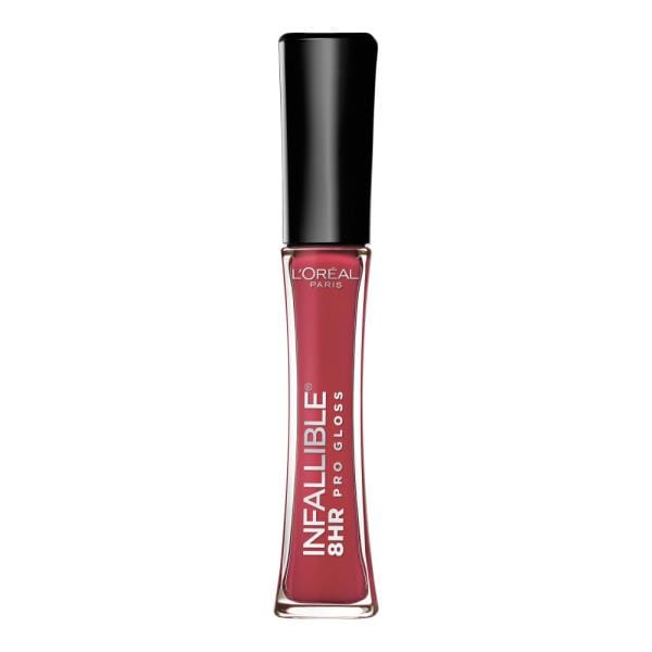 L'ORÉAL PARIS Infallible 8 Hour Pro Lip Gloss, Hydrating Finish, 505 Modern Mauve, 0.21 fl. oz.