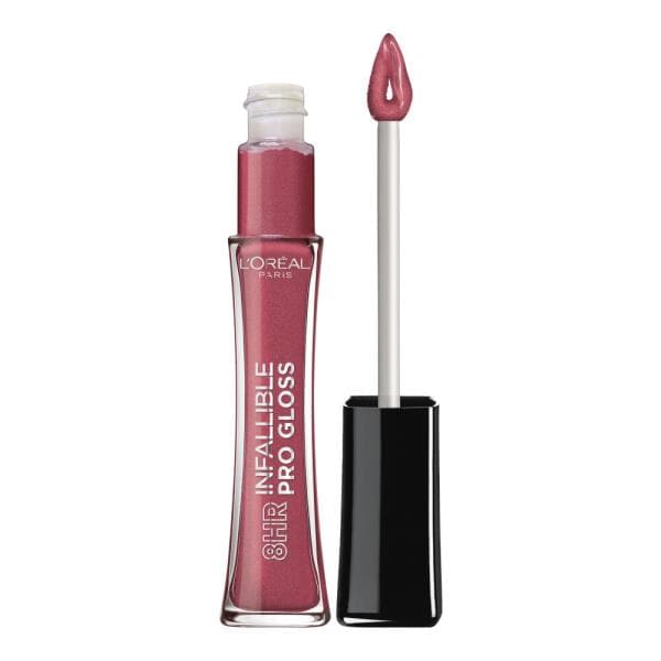 L'ORÉAL PARIS Infallible 8 Hour Pro Lip Gloss, Hydrating Finish, 705 Sangria, 0.21 fl. oz.