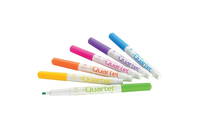 Quartet Low Odor Bullet Tip Dry-Erase Markers - 4 ct