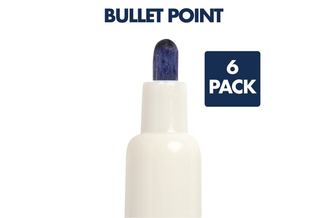 Quartet Low Odor Bullet Tip Dry-Erase Markers - 4 ct