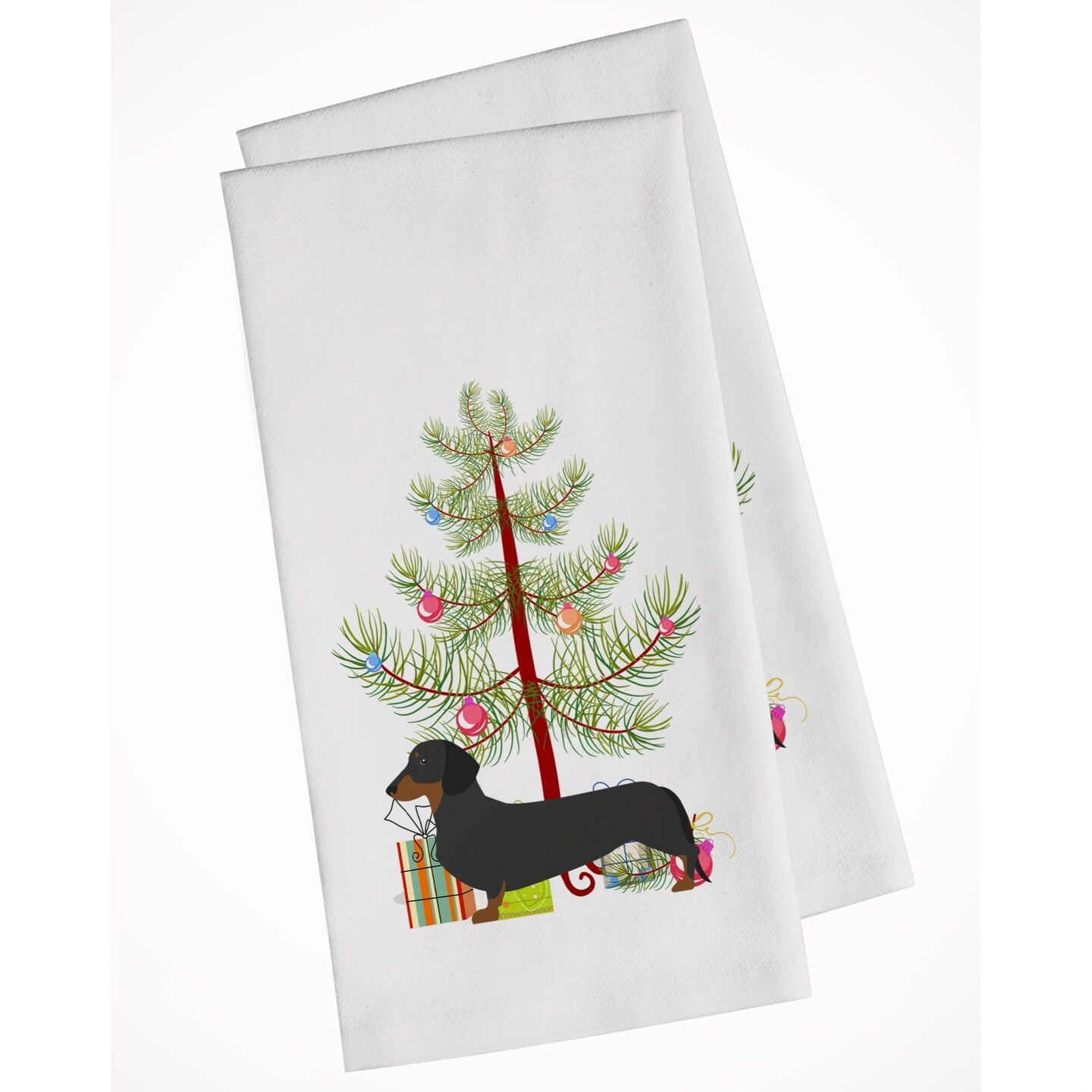 MUkitchen Christmas Pups Kitchen Towel