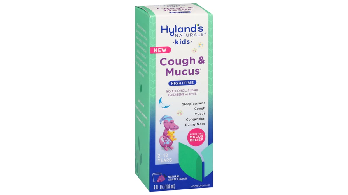 HYLAND'S KIDS MUCUS COUGH NT GRP LIQ 4OZ