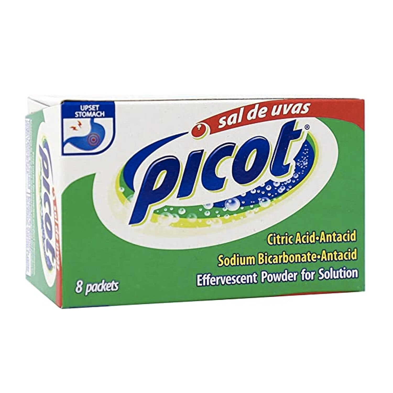 picot Sal de Uvas Antacids, 12 pack