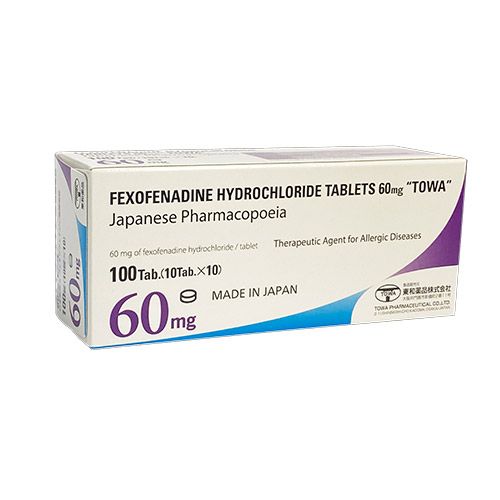 FEXOFENADINE TB 60MG 500 12H ND