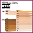MAYBELLINE New York Instant Age Rewind Eraser Multi-Use Concealer, 100 Ivory, 0.2 oz
