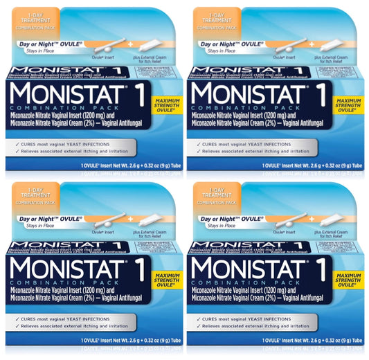MONISTAT 1 COMBINATION PCK OVULE+CRM KIT