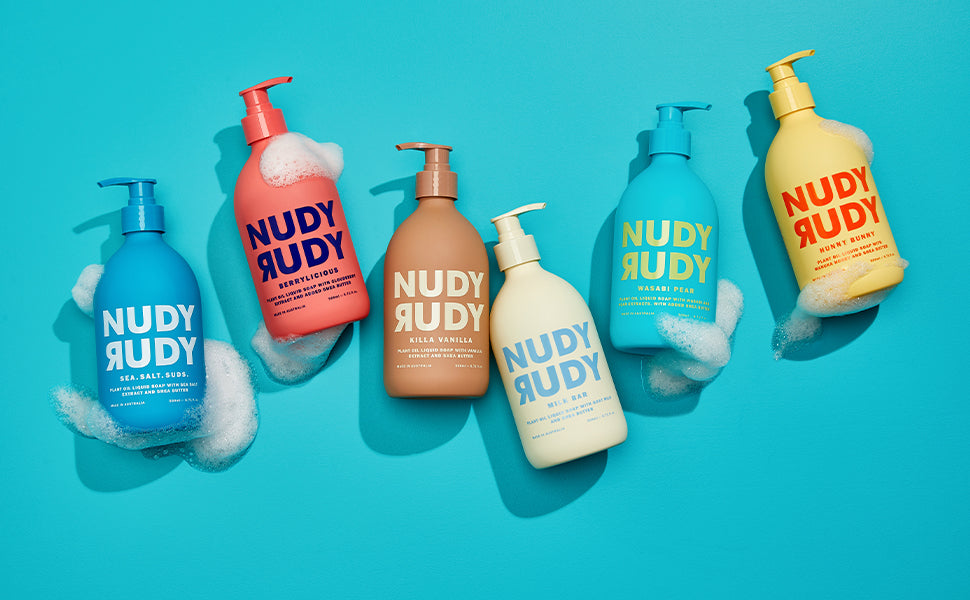 NUDY RUDY SOAP,WASABI PEAR