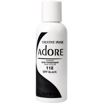 ADORE SEMI H/C 118 OFF BLACK 4Z