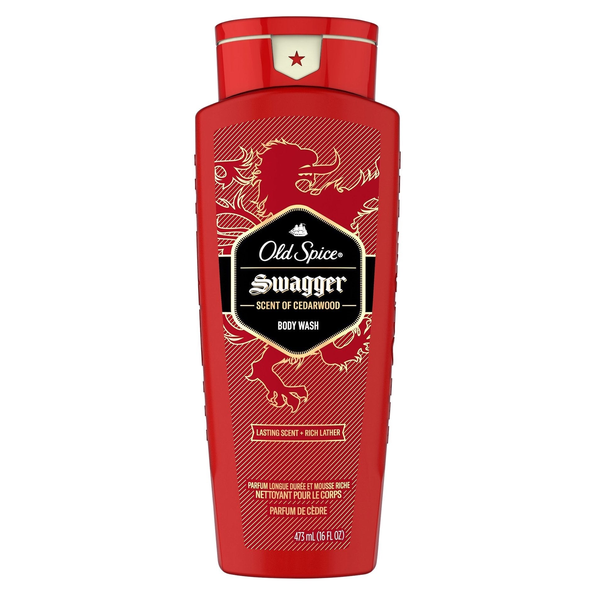 OLD SPICE BODY WASH RED ZN SWAGGER 16OZ