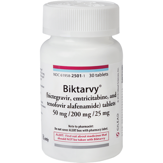 BIKTARVY TB50-200-25MG 30CPLT BPK