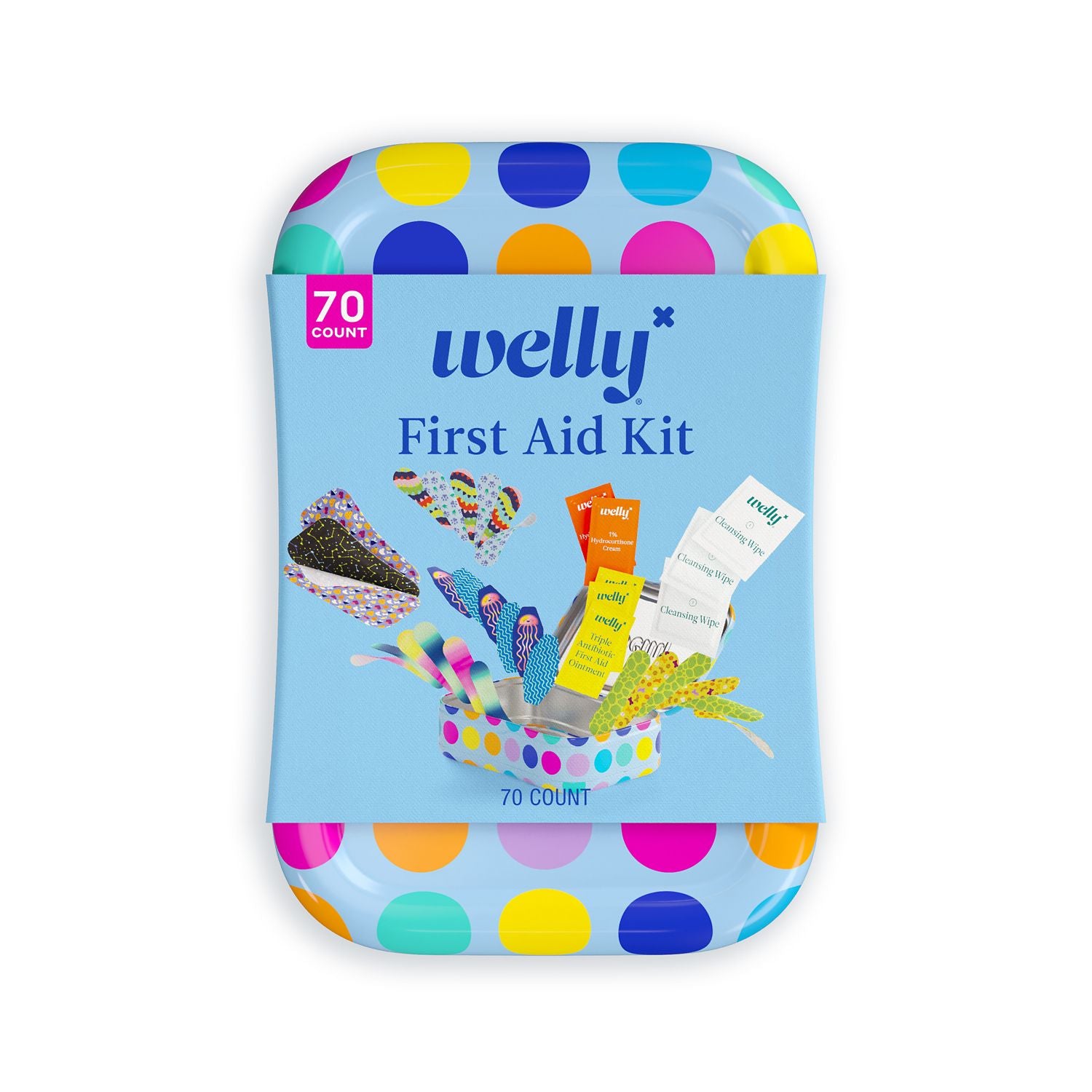 Welly On-the-Go First Aid Kit - Energy Burst, 24 count