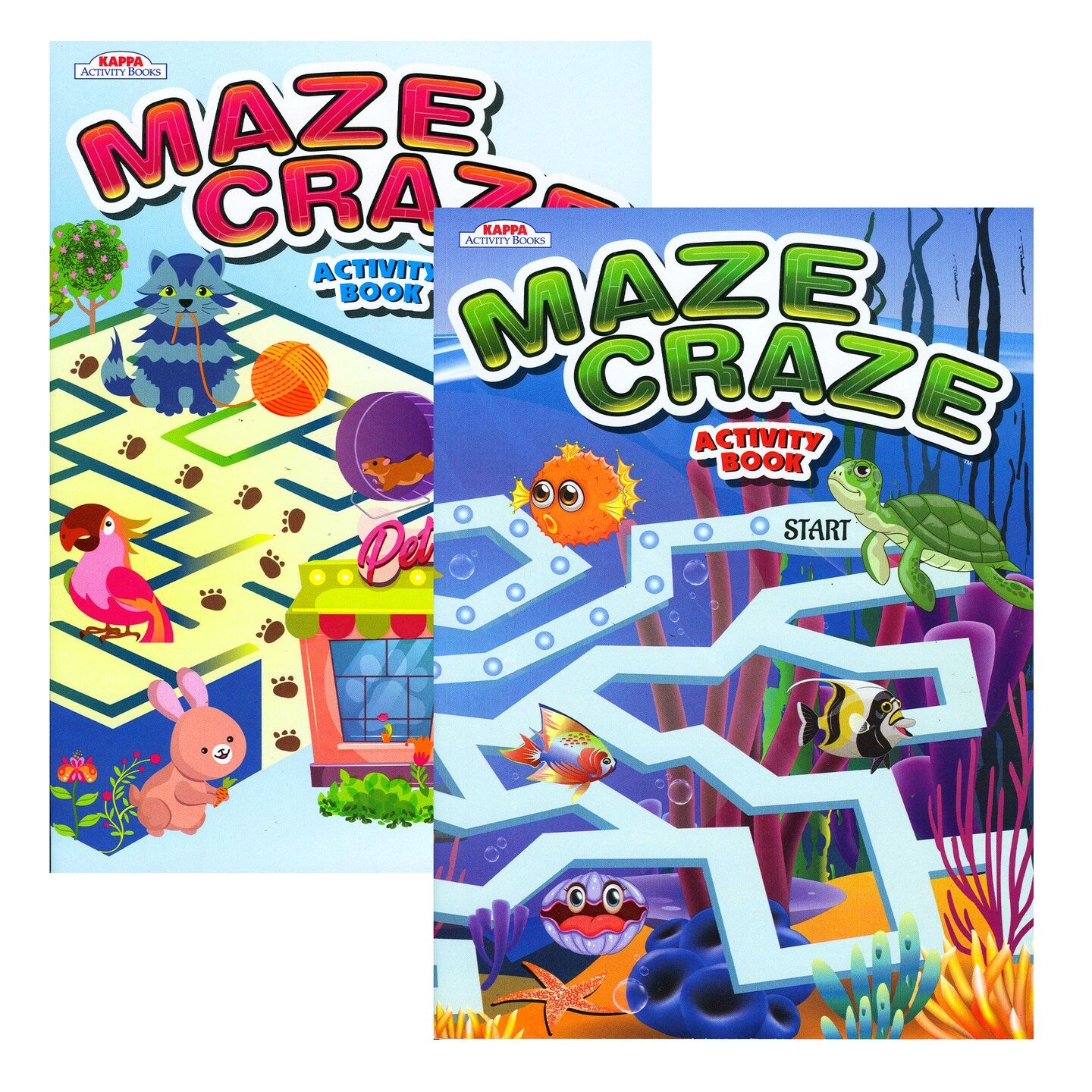 Kappa Maze Craze Activity Book
