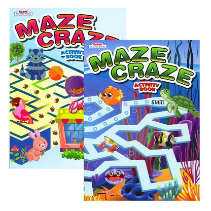 Kappa Maze Craze Activity Book