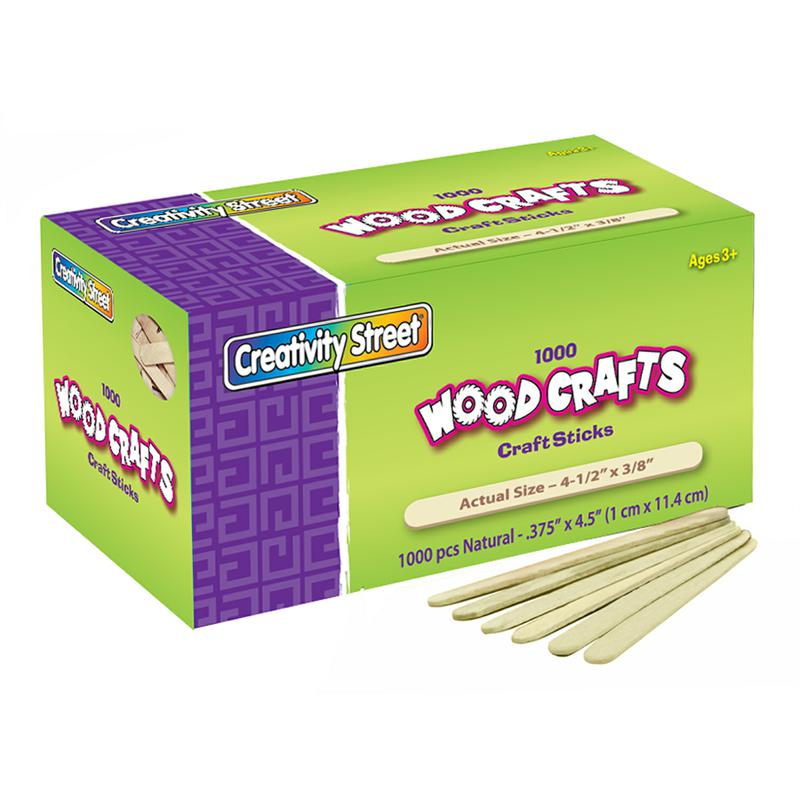 CLi Creative Arts Craft Sticks - Natural, 150 count