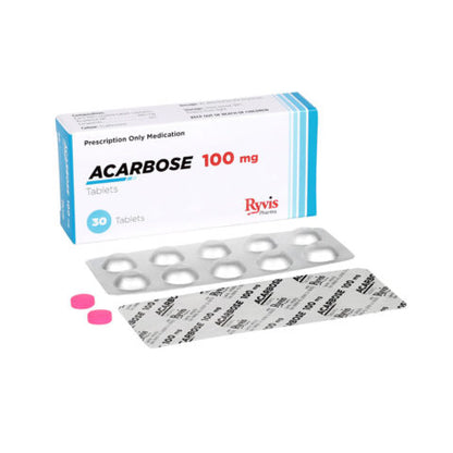 ACARBOSE TB 100MG 100