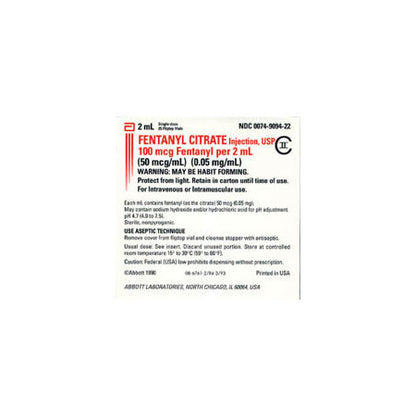 FENTANYL AP 12MCG/HR 5         C2