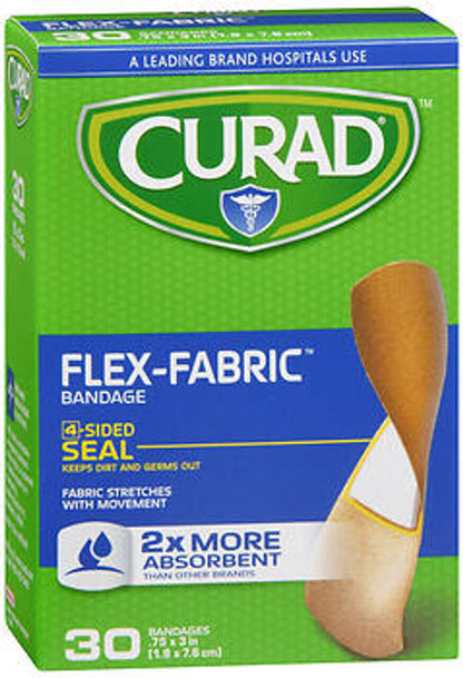 CURAD BANDAGE FLEX-FABRIC 1SZ 40CT