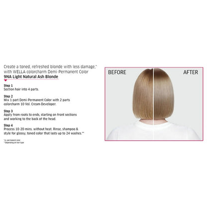 CLR CHARM DEMI ASH BLONDE  07A