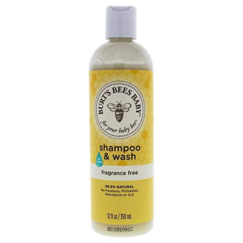 BURT'S BEES BABY ORGNL SHM & WSH 12OZ