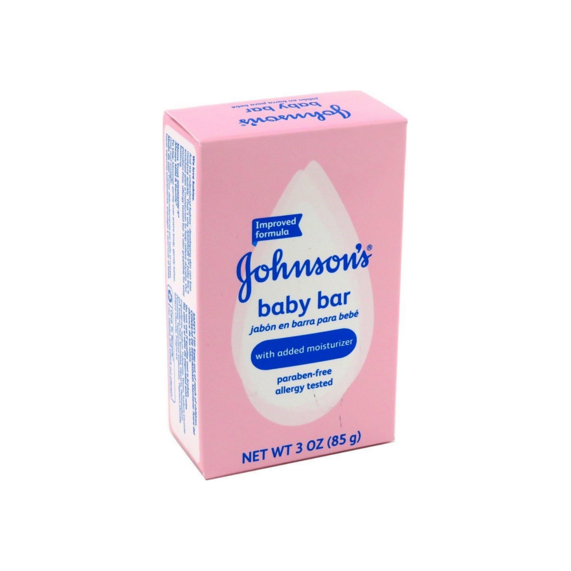 Johnsons Baby Bar Soap Boxed 3oz