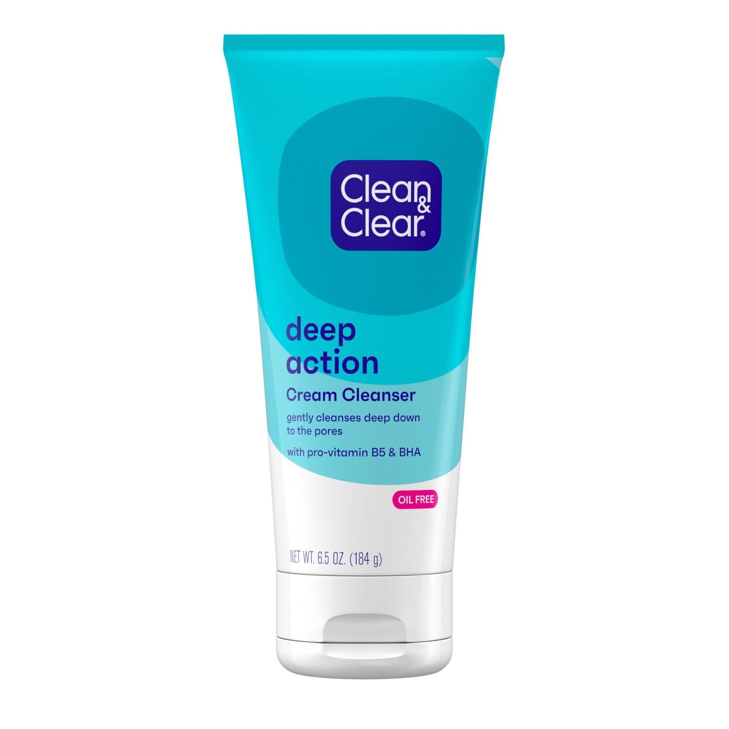 Clean & Clear Deep Action Cream Cleanser 6.5oz Oil-Free