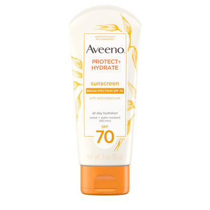 Aveeno Spf#60 Protect+Hydrate Sunscreen All Day Lotion 3oz