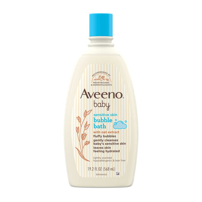 Aveeno Kids Bubble Bath Sensitive Skin 19.2oz