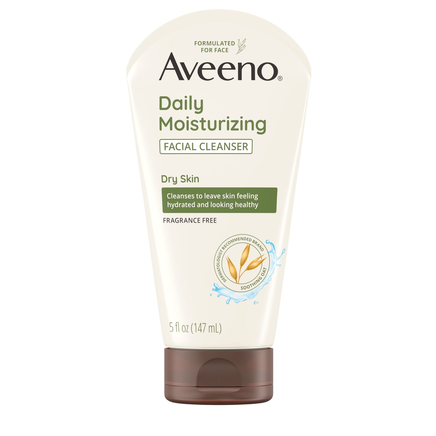 Aveeno Facial Cleanser Daily Moisturizing Dry Skin 12oz