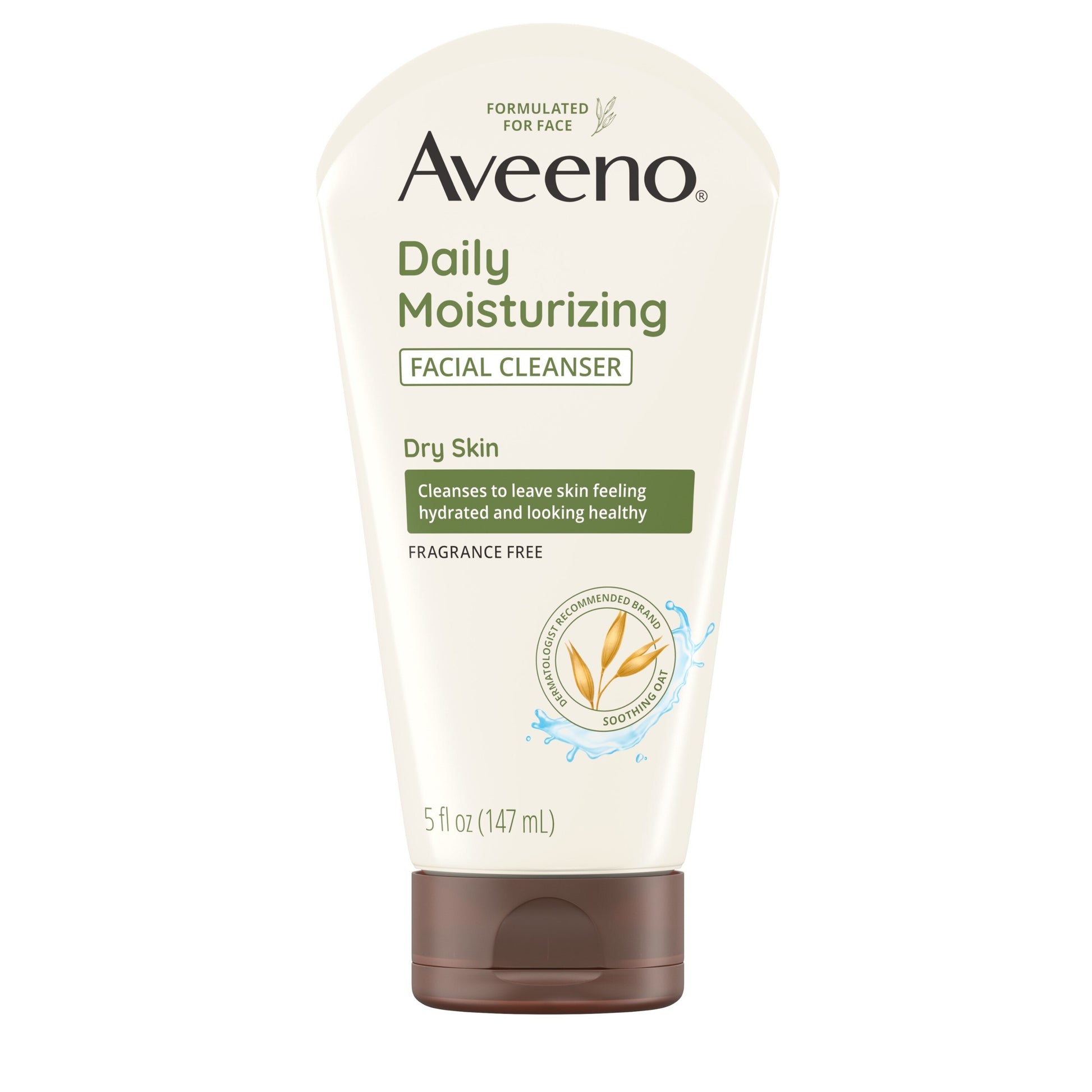 Aveeno Facial Cleanser Daily Moisturizing Dry Skin 12oz