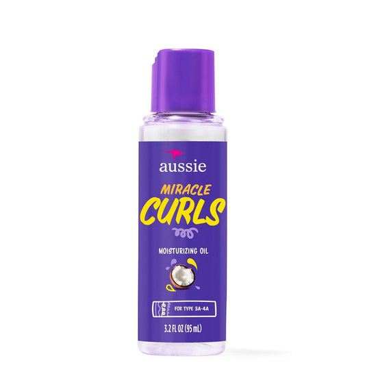 Aussie Miracle Curls Defining Oil 3.2oz (Coconut+Jojoba Oil)