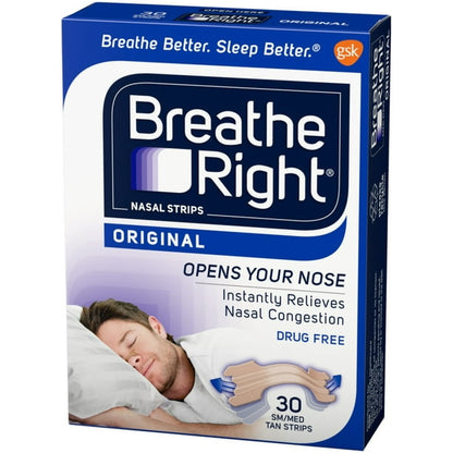 BREATHE RIGHT TAN SMALL/MEDIUM 30CT