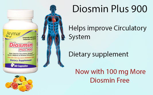ARYMAR DIOSMIN 900 PLUS 120CT