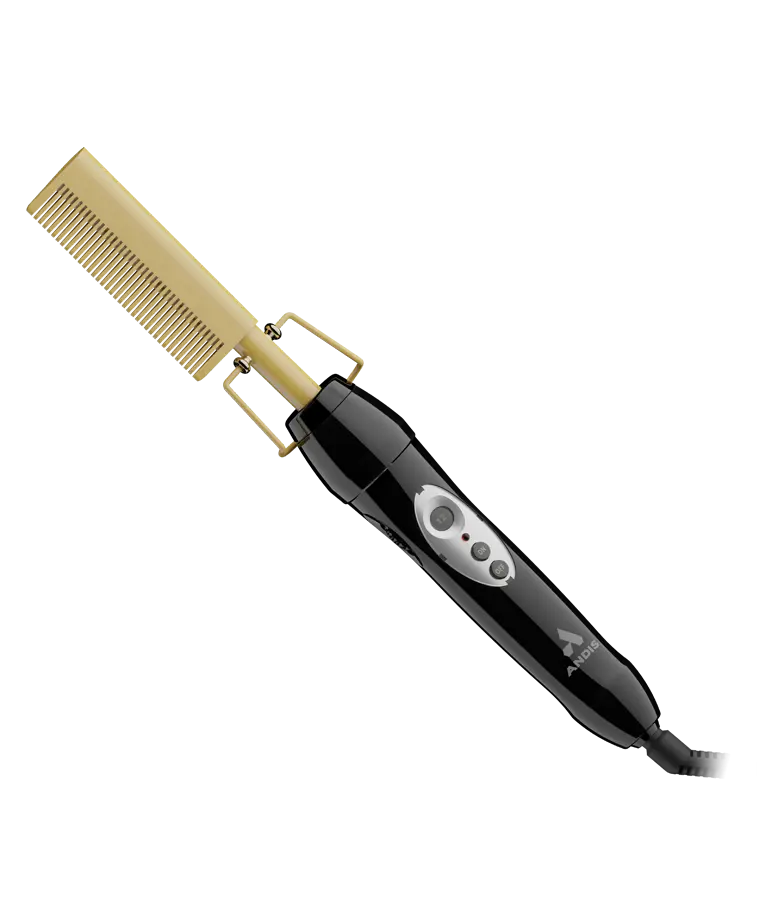 Andis At-Home Press Comb High Heat Gold Ceramic